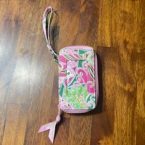 Pink Vera Bradley wallet